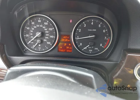 2009 BMW 328I z USA, uszkodzony, nr VIN WBAWL13569PX27241